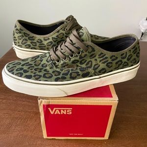 j crew leopard vans